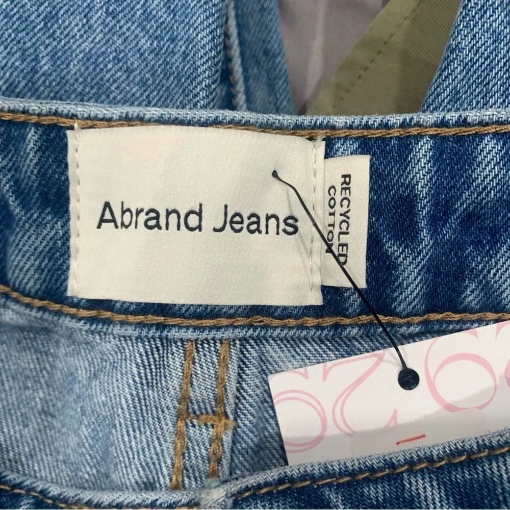 NWT Abrand Jeans Carrie Britt Relaxed High Rise in Vintage Blue